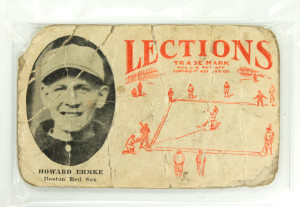 Vintage 1923 Lections Howard Ehnke Baseball Card