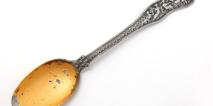 Rare Tiffany & Co Aluminum Coffee Spoon from the 1893 World’s Fair